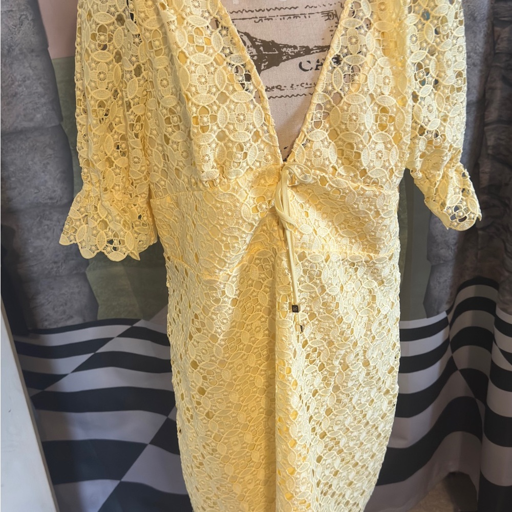 MICHAEL Michael Kors Sunny Lace Midi Dress